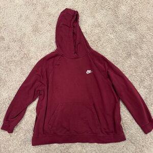 Women’s Nike Maroon Sweatsuit-Size 2X/XXL
